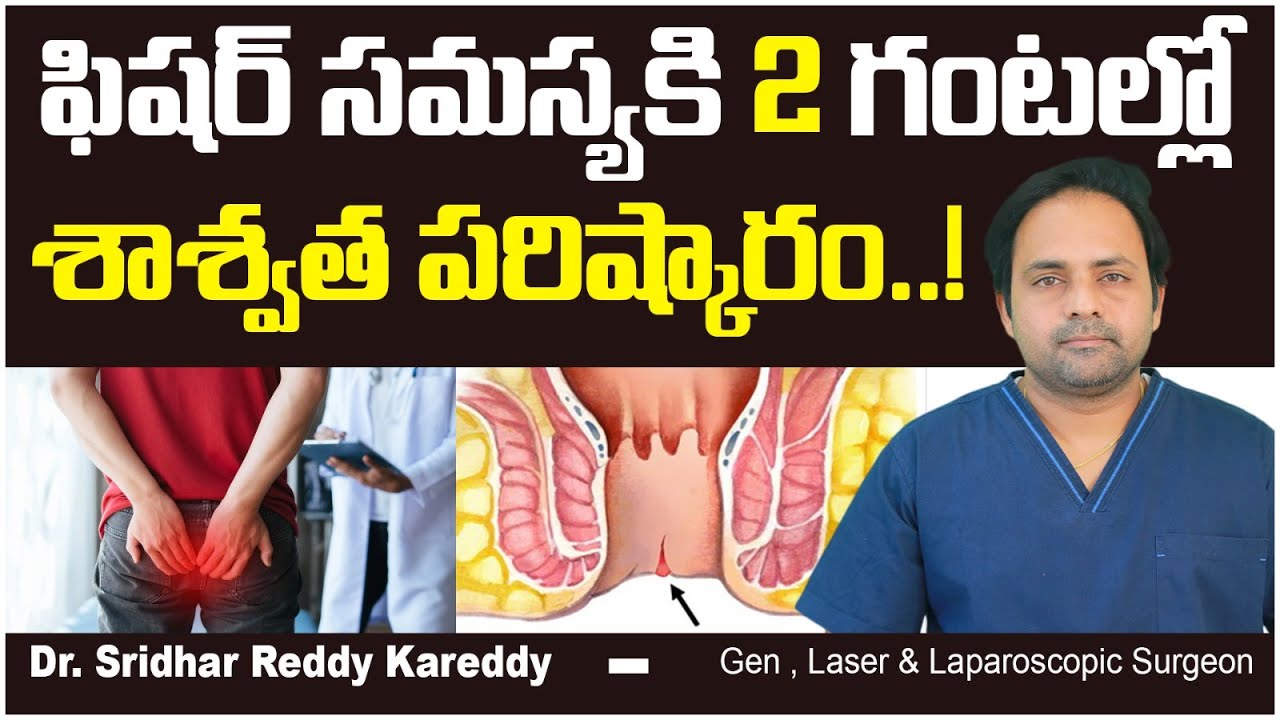 Fissure Treatment in Telugu | Fissure Symptoms and Cure | Fissure Causes | Treatment Range Hospital