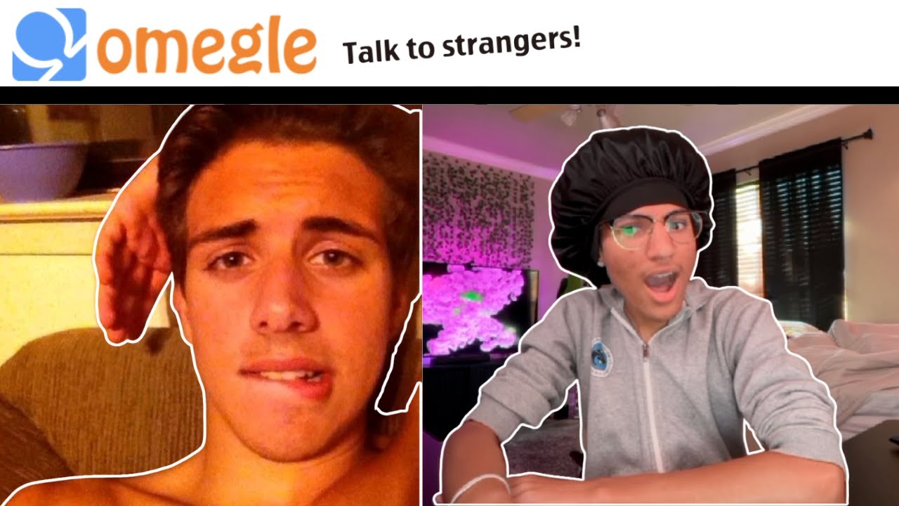 это произошло на Omegle...