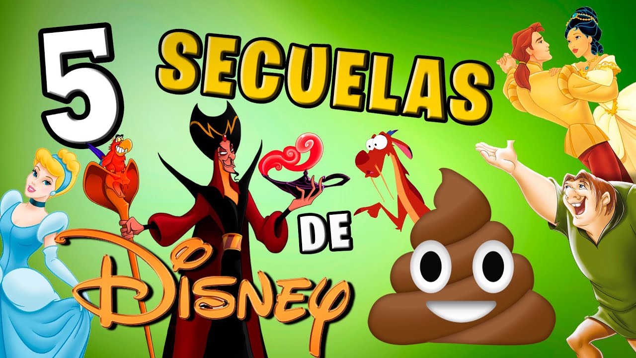 5 secuelas DISNEY de 💩