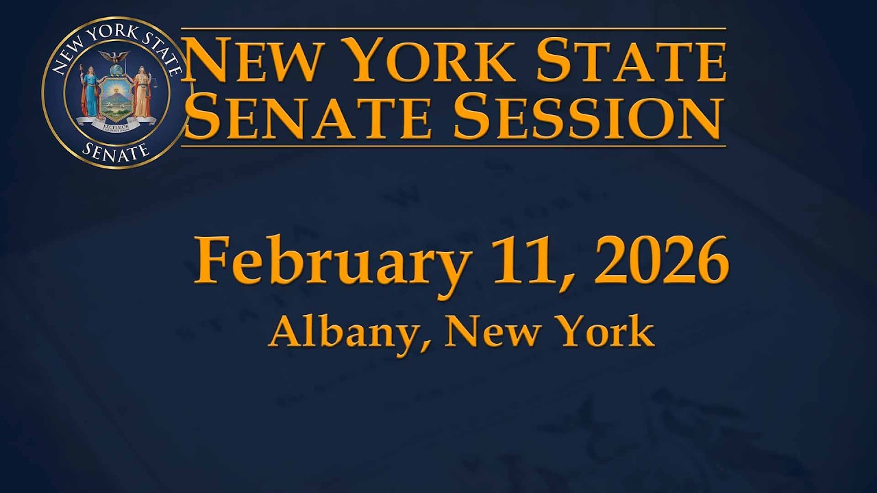 New York State Senate Session - 02/11/2026