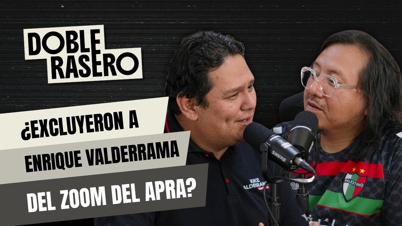 ENRIQUE VALDERRAMA QUIERE CONVENCERNOS DE QUE QUE APRA NO MUERE | #DOBLERASERO