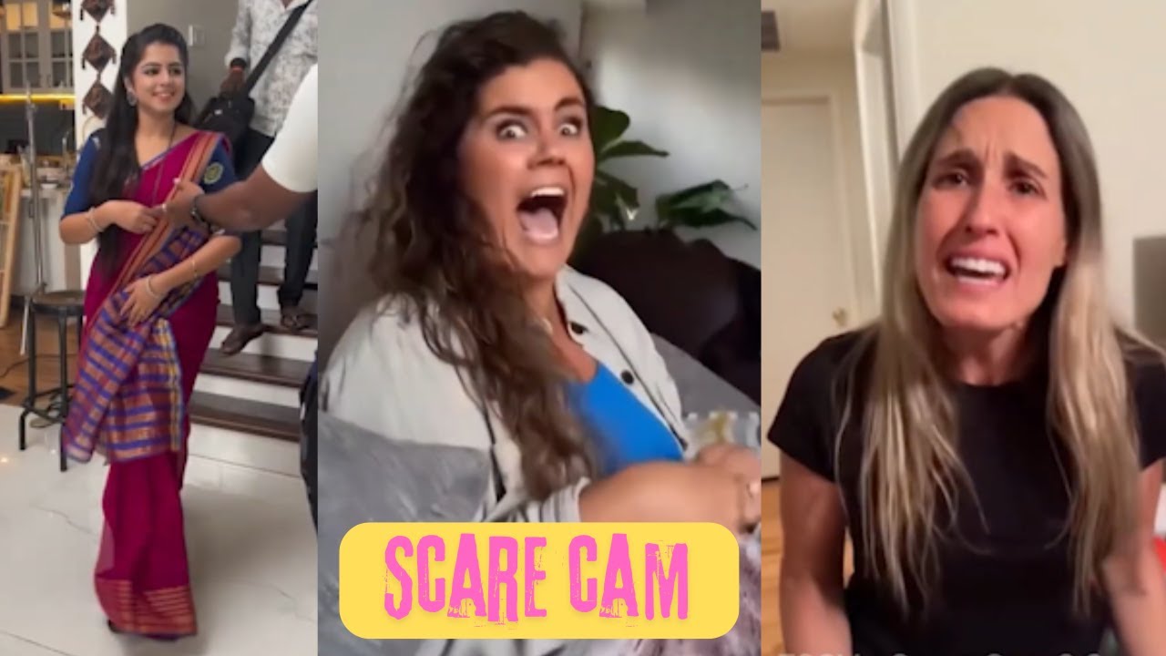 Scare Cam Pranks 🤣🤣 l Funny TikTok Videos | Jump scare | Funny Fail