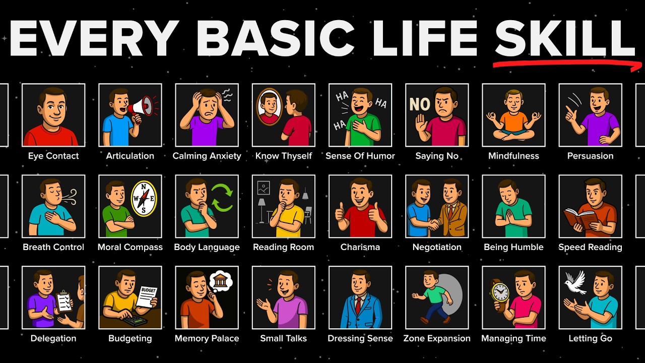 Every Basic Life Skill Explained to Fall Asleep to