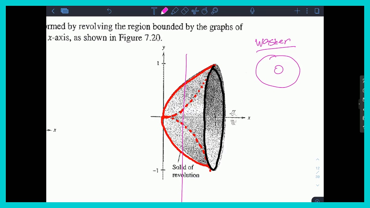 Volume Practice - Disk and Washer