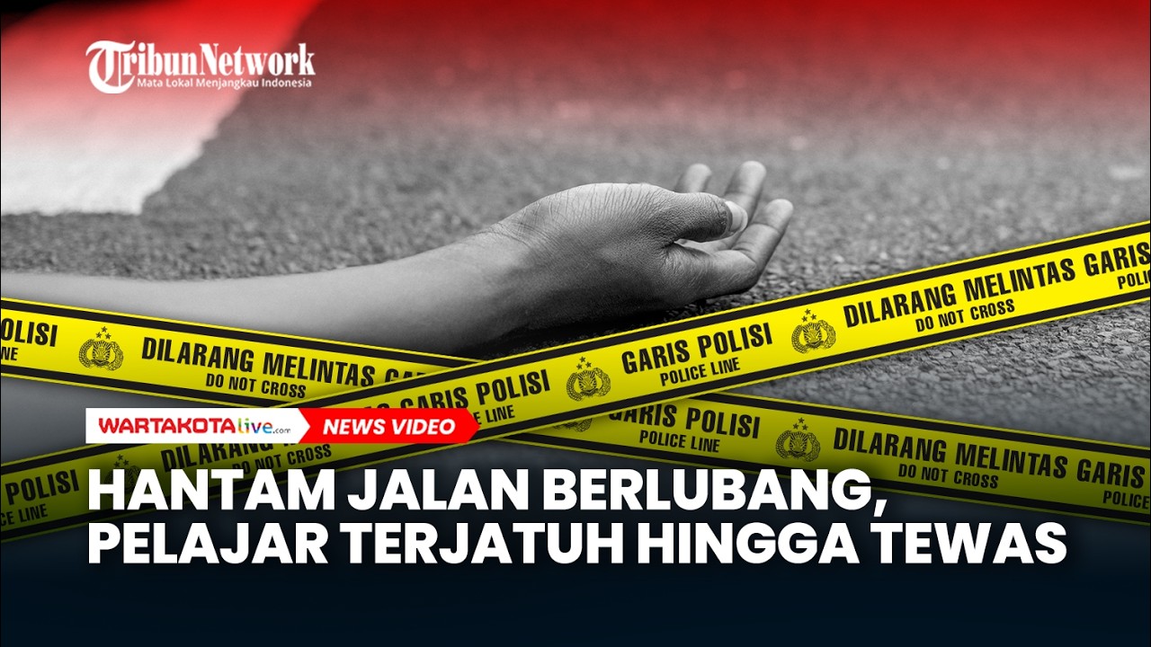Diduga Hantam Jalan Berlubang, Pelajar Terjatuh dari Sepeda Motor Hingga Tewas