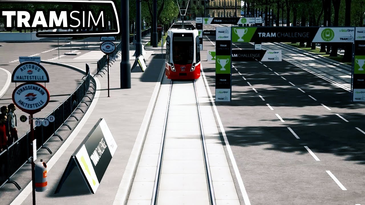 TRAM SIM #3 - Tram Challenges! Hole ich den goldenen Pokal? | Tram Simulator Wien