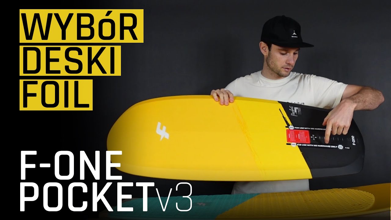 Recenzja desek do foila F-ONE Pocket | Jak wybrać foila do kitesurfingu | KiteVLOG