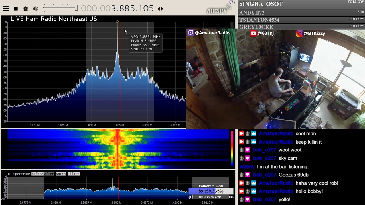 Friday Nights on 75 Meters with W2BTK (631nj) Full Live Stream - 6/12/20