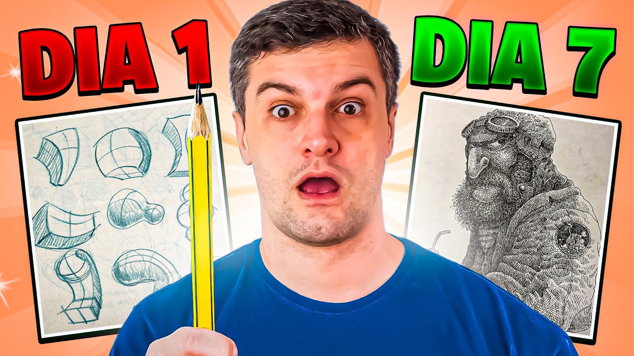🎨Como Desenhar Melhor [MESMO SEM DOM] em 1 Semana!