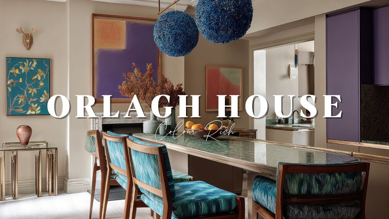 A Colour-Rich London Home Filled with Abstract Art | Orlagh House Interior Tour