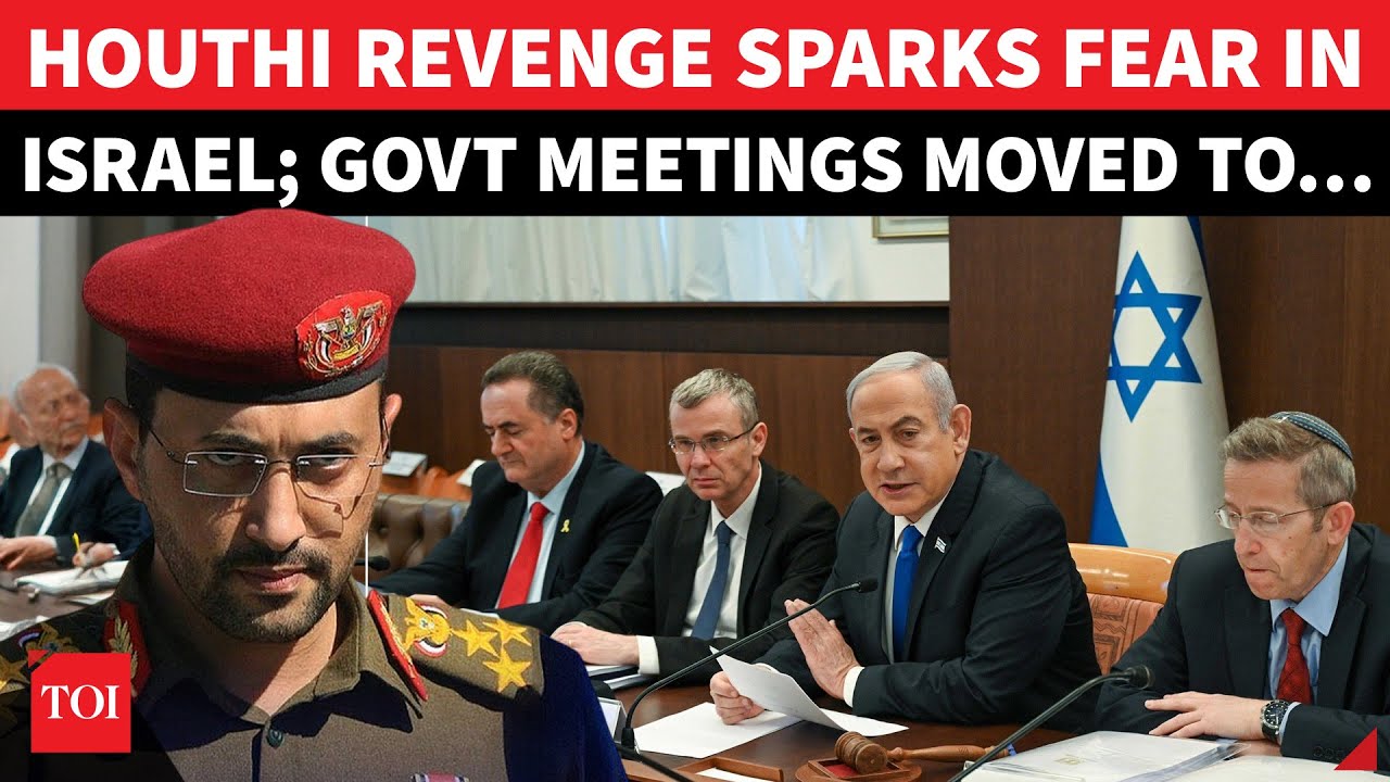 Houthi Revenge Over PM’s Assassination ‘SPOOKS’ Netanyahu; Israel 'Shifts' Meetings To Secret Sites