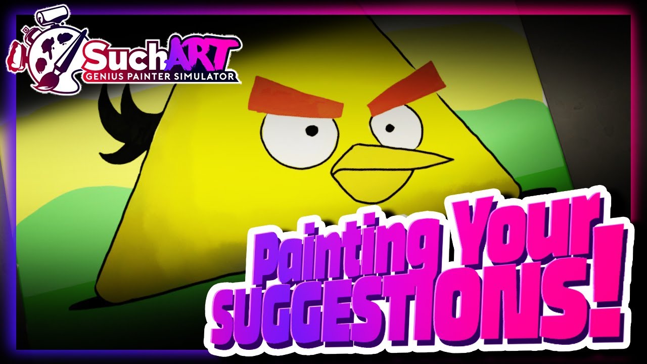 Painting Viewer Comments! (SuchArt! Gameplay)