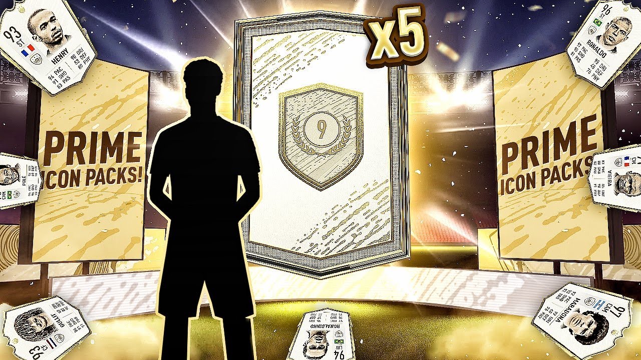 What do you get from 5 Free Guaranteed Prime Icon Packs?