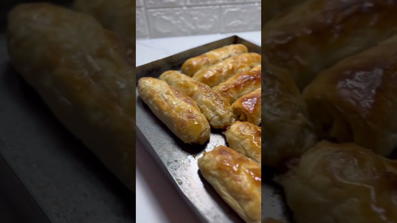 بوراك تركي أصلي في الفرن على الطريقة التركية 🇹🇷 #بوراك#بوراك_تركي#Börek