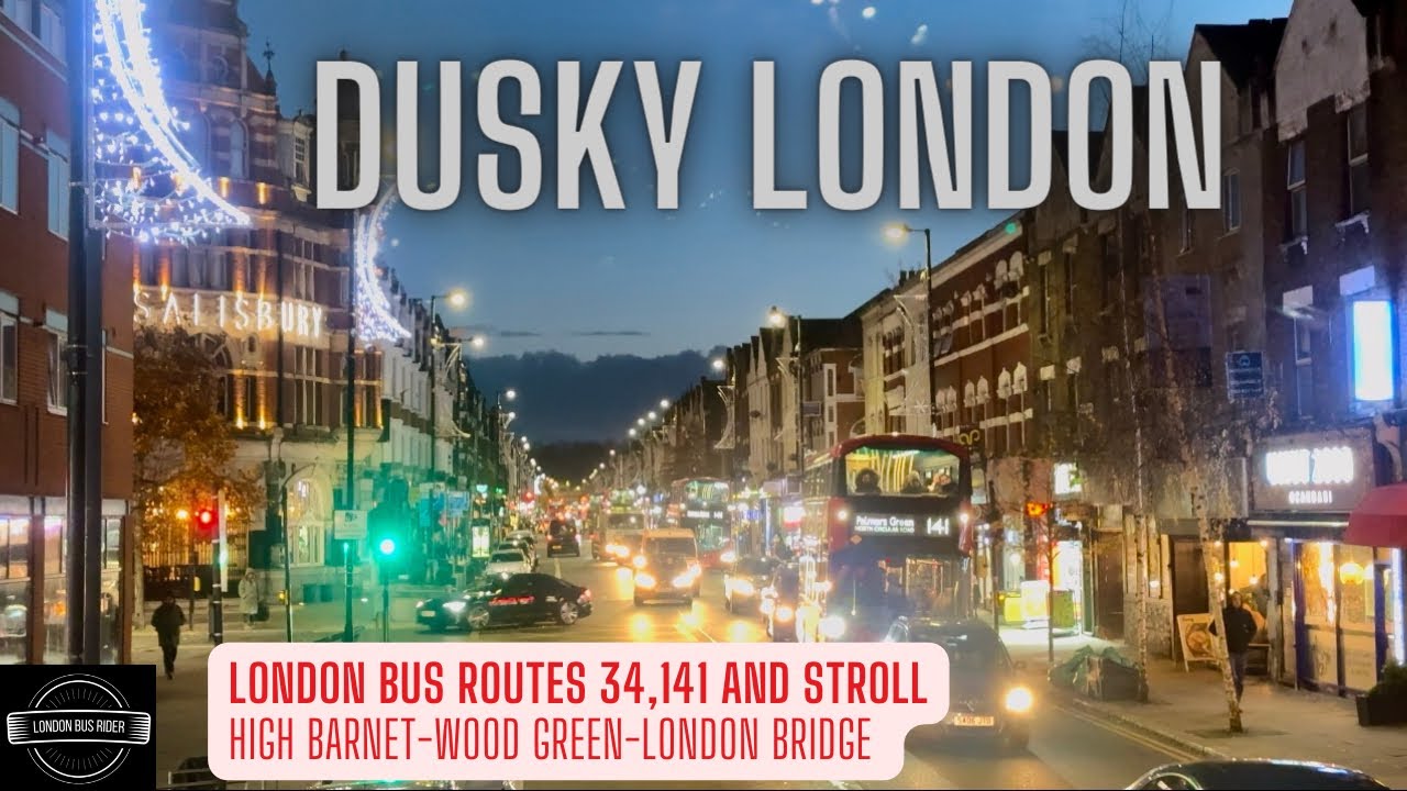 🚌🌉 London Bus Expedition: High Barnet to London Bridge Adventure! 🚶‍♂️🌆
