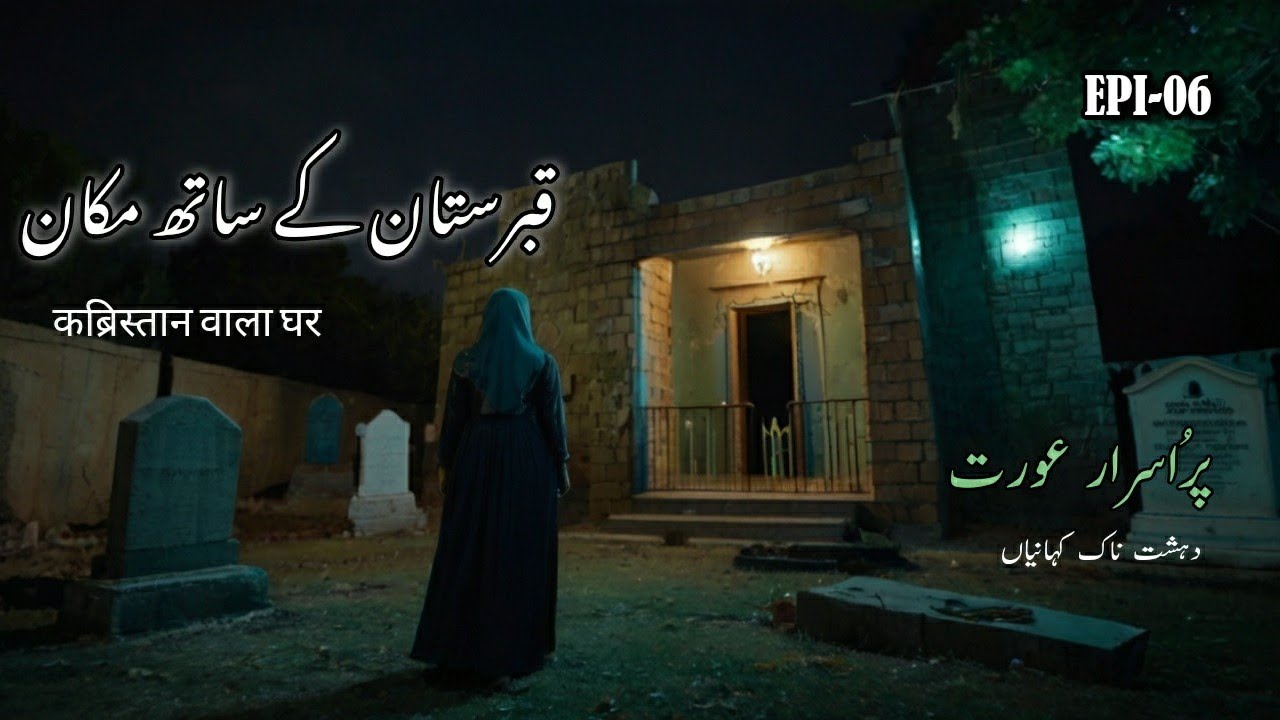 The house in front of the graveyard and the scary woman | True Horror Stories in Hindi/Urdu