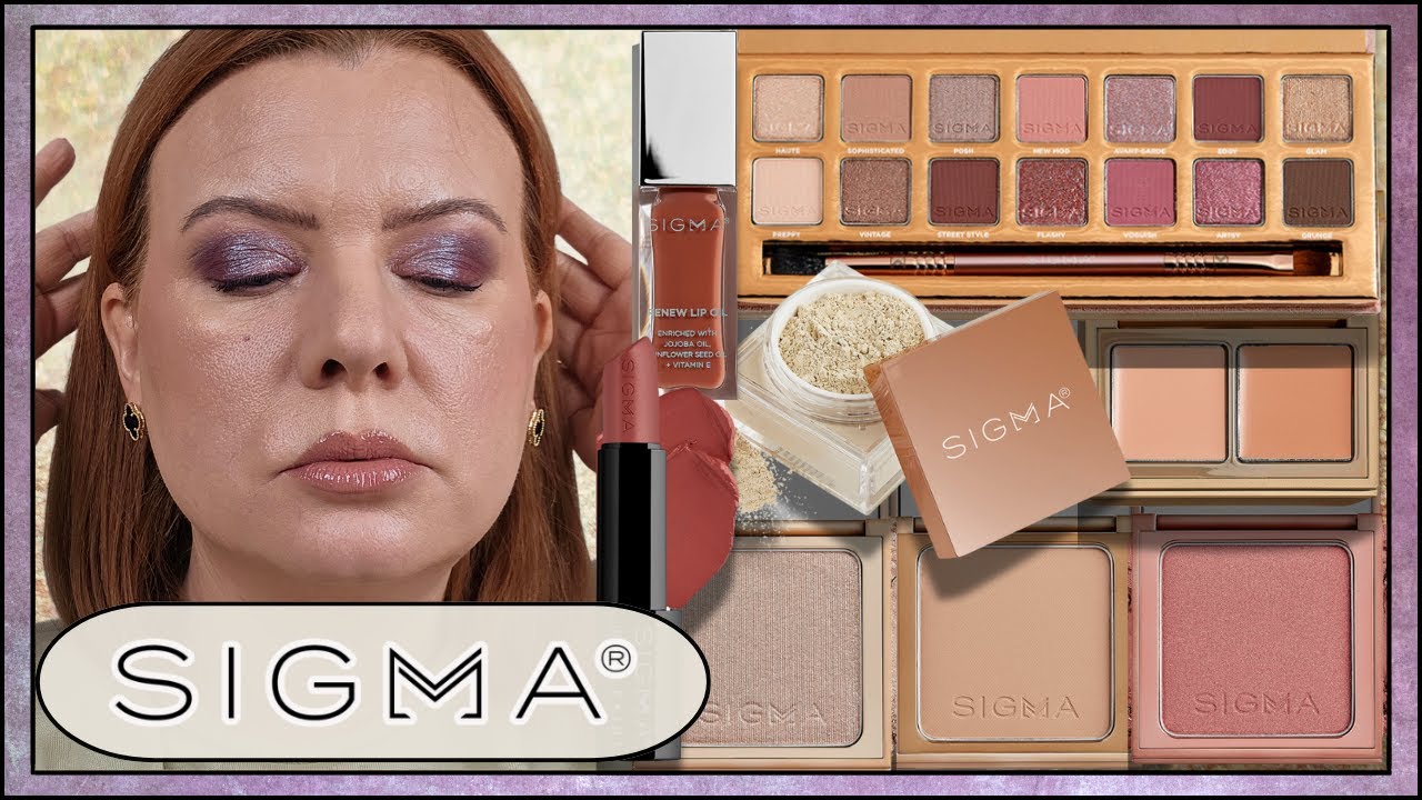 TESTING A FULL FACE OF SIGMA BEAUTY MAKEUP *These Are Beautiful!* | Clare Walch