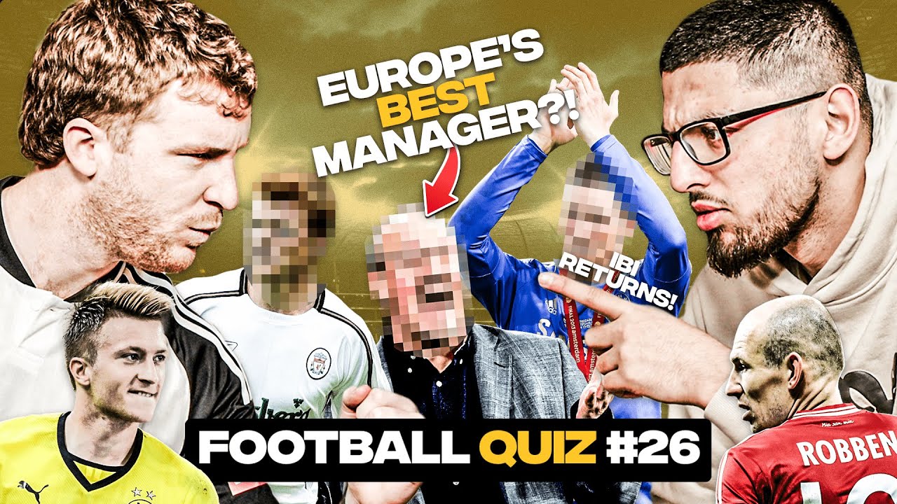 HENRY vs IBI in the ULTIMATE FootballJOE Quiz DERBY! 🔥