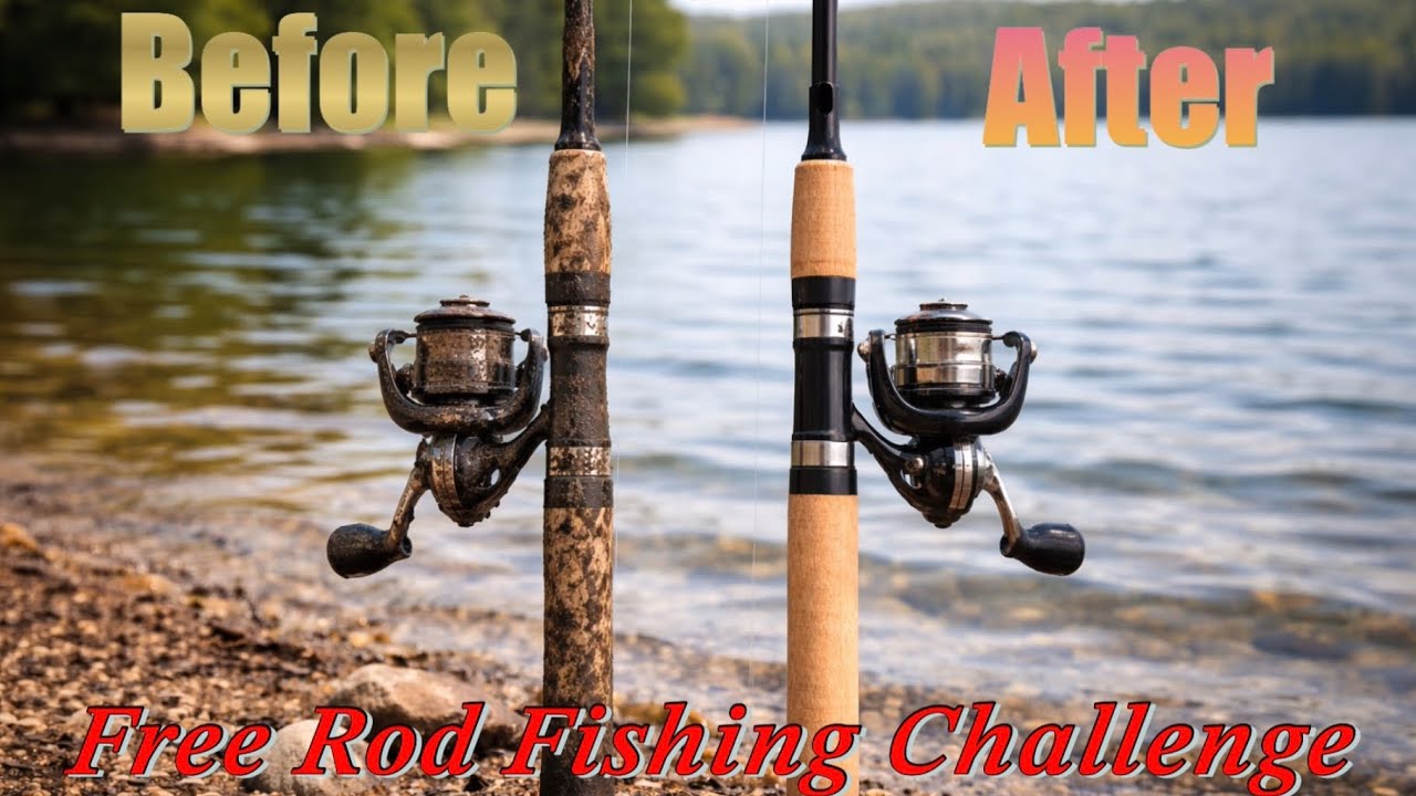 Free rod fishing challenge!