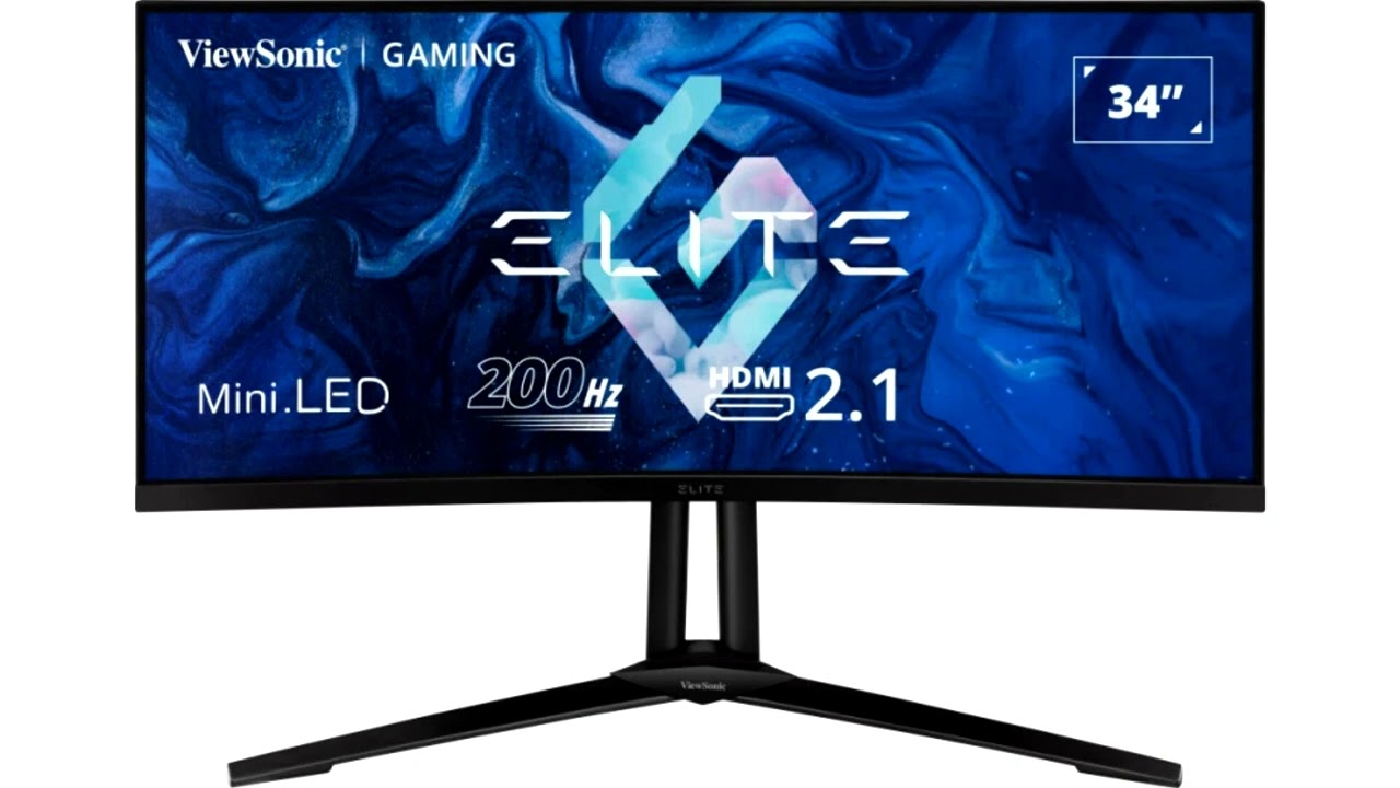 ViewSonic Rolls Out Elite XG341C 2K Curved Ultrawide QHD Monitor with DisplayHDR 1400