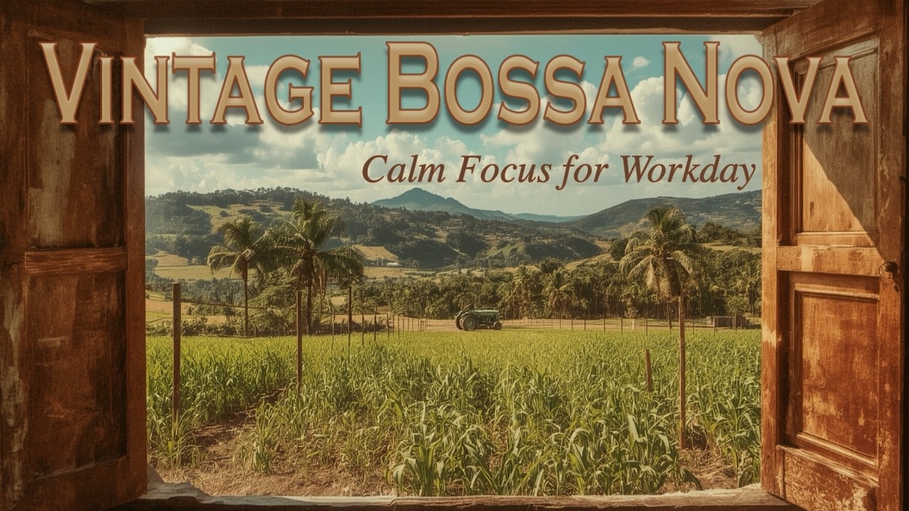 Smooth Brazilian Bossa Nova Instrumentals ~ Daytime Focus & Work