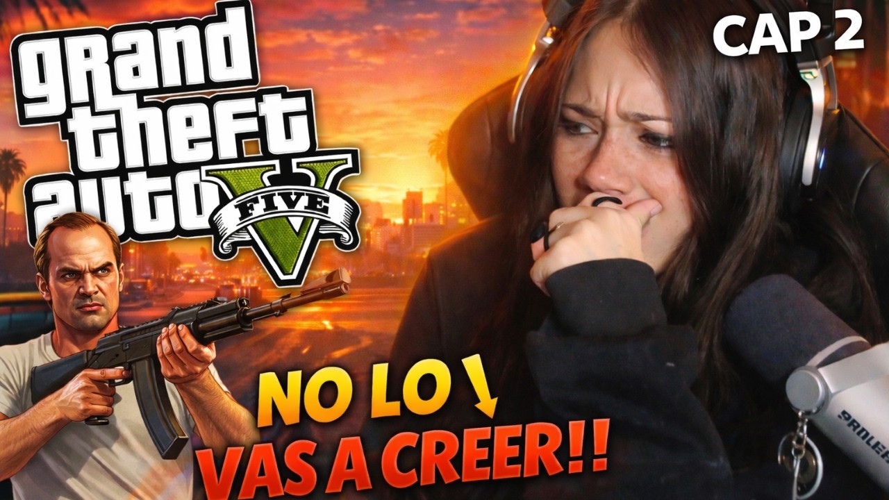 ESTO SE SALIÓ DE CONTROL… GTA V 😳 | JENNSANLI CAP 2