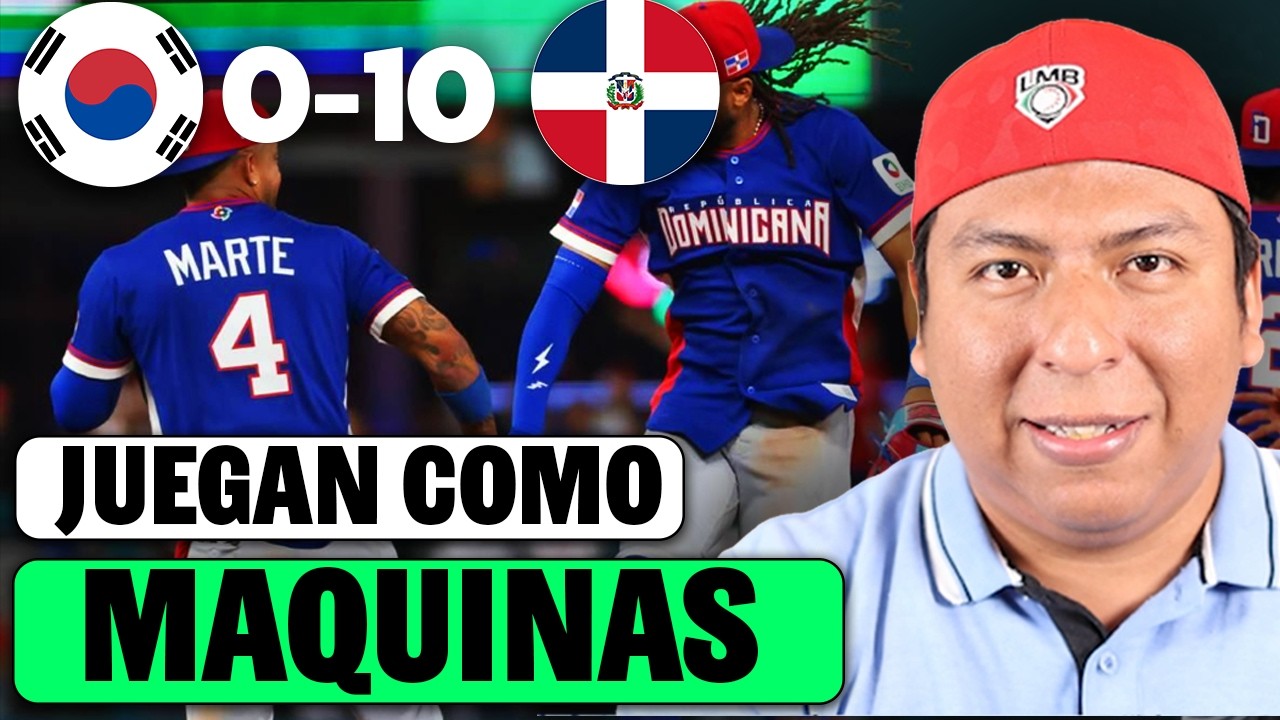 ¡DOMINICANA A SEMIS! 🚨 RD 10 - 0 COREA 🔥 HR de AUSTIN WELLS ⚾ JOYITA de C. SÁNCHEZ | JC CASTILLO #01