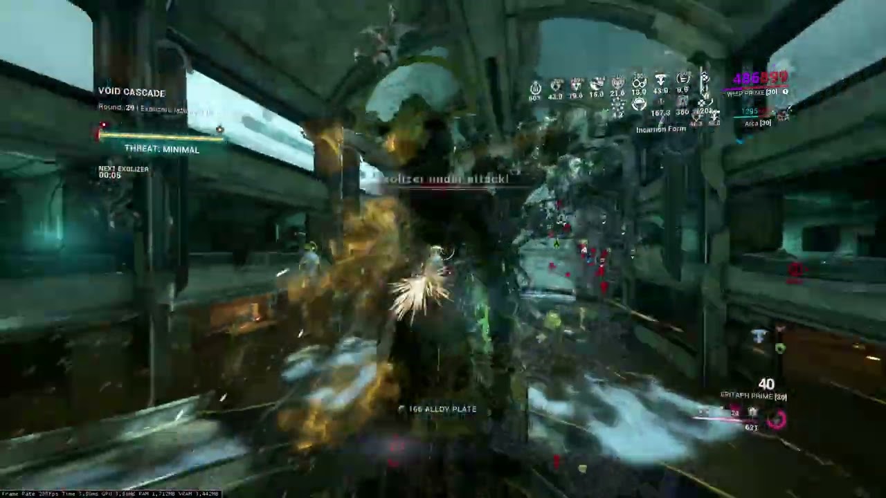 Wisp Xata's Whisper Magistar Void Cascade Solo Level Cap (120 exolizers)