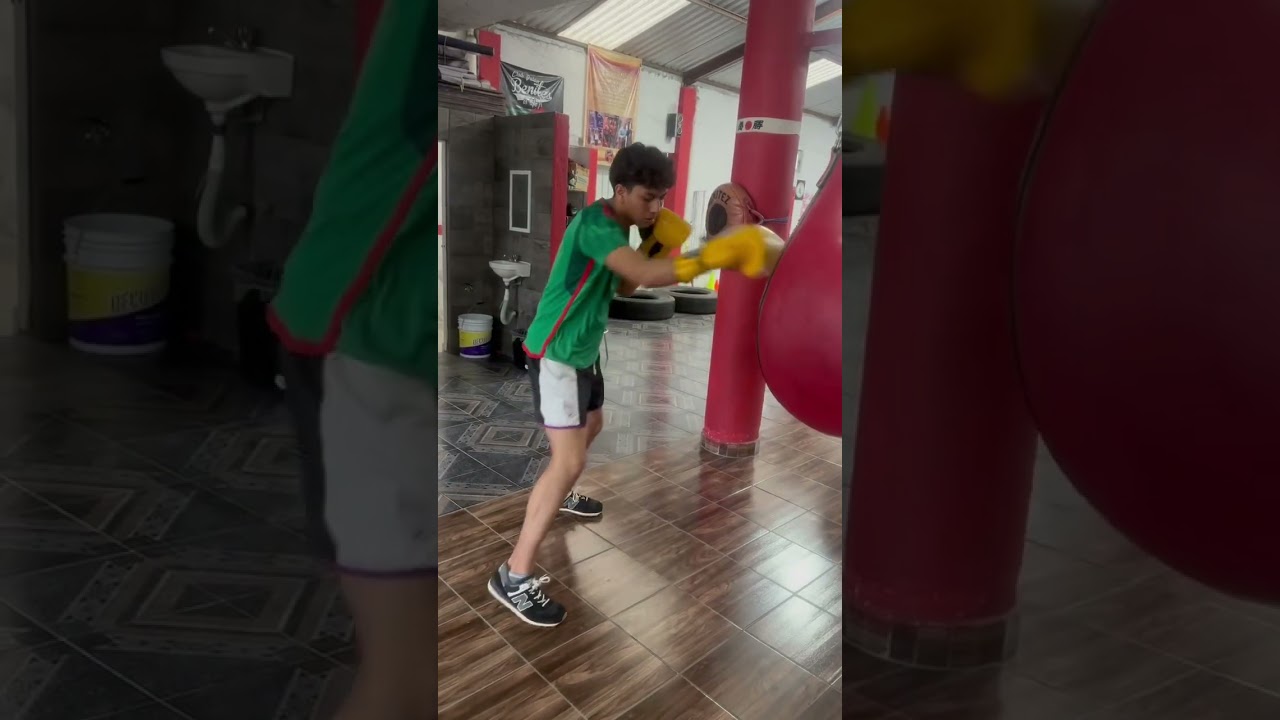 Fui al box por primera vez 🥊😎 #vlog #deporte #shorts