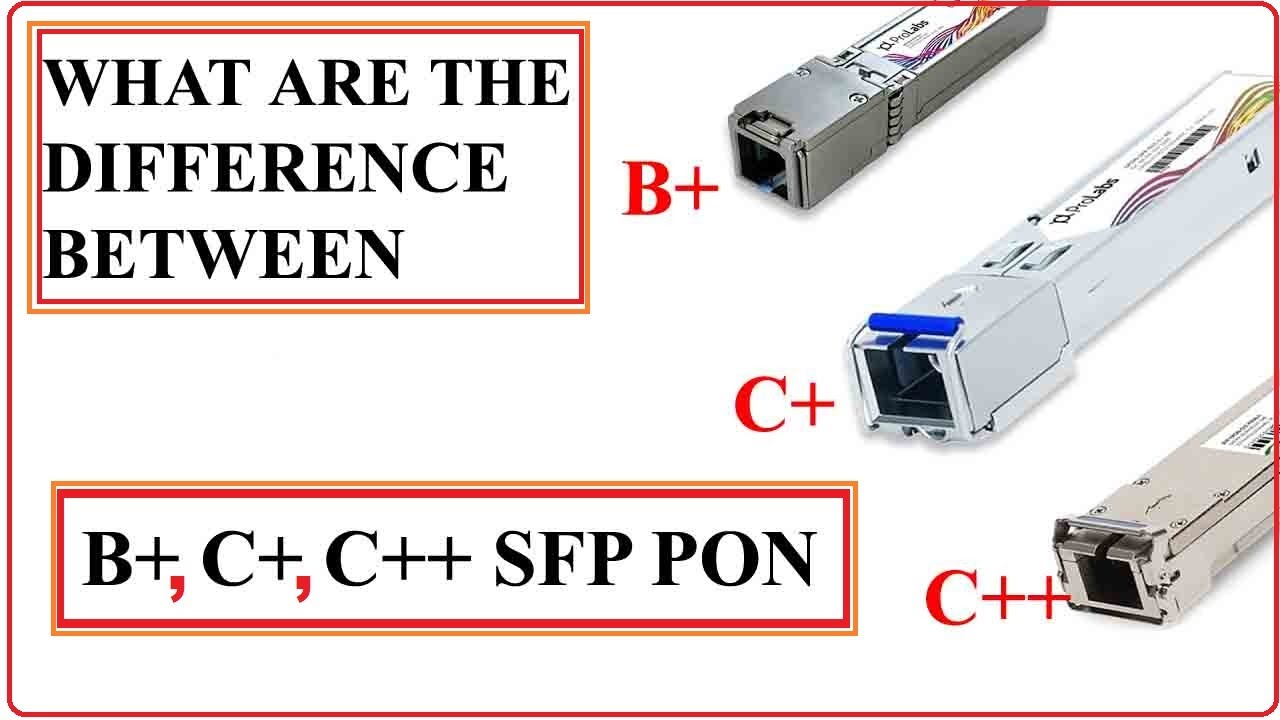 в чем разница между B+ C+ C++ SFP