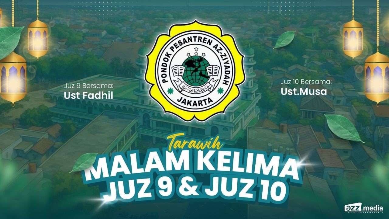 🔴 LIVE - TARAWIH AL-QUR'AN MALAM KELIMA JUZ 9 & JUZ 10