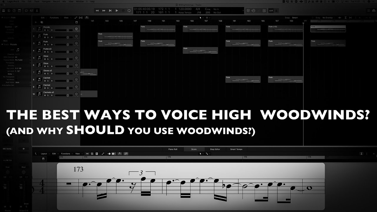The Best Ways to Voice High Woodwinds? (and Why Should You Use Woodwinds?)