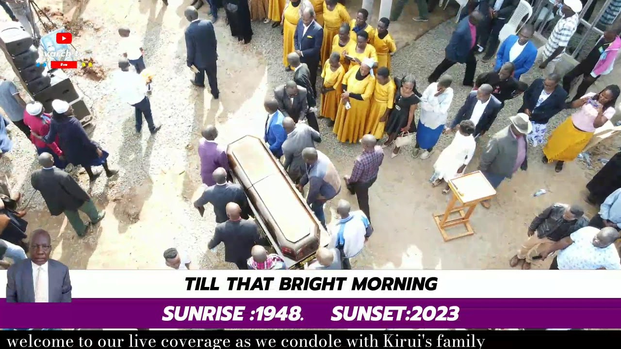 CELEBRATING THE LIFE OF CHARLES KIRUI