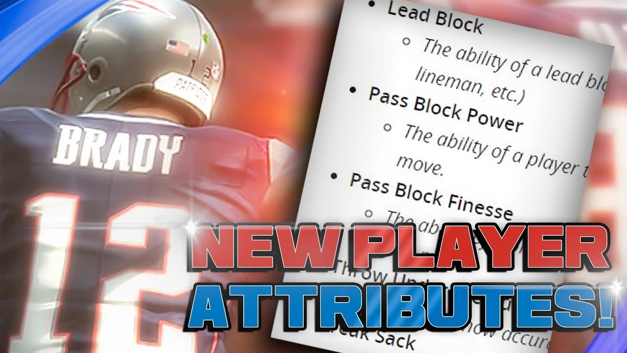 Madden 19 NEW Attributes and TOP 5 QB Ratings!