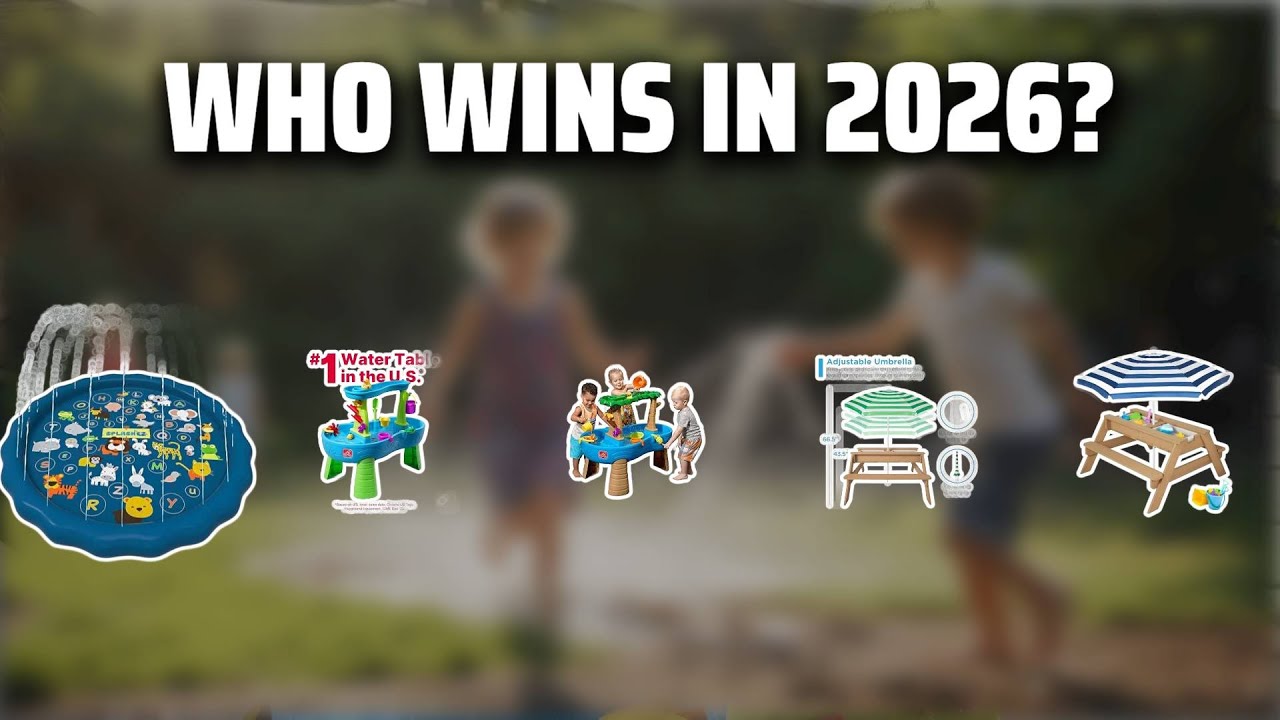 The Top 5 Best Water Play Table in 2026 - Must Watch Before Buying!