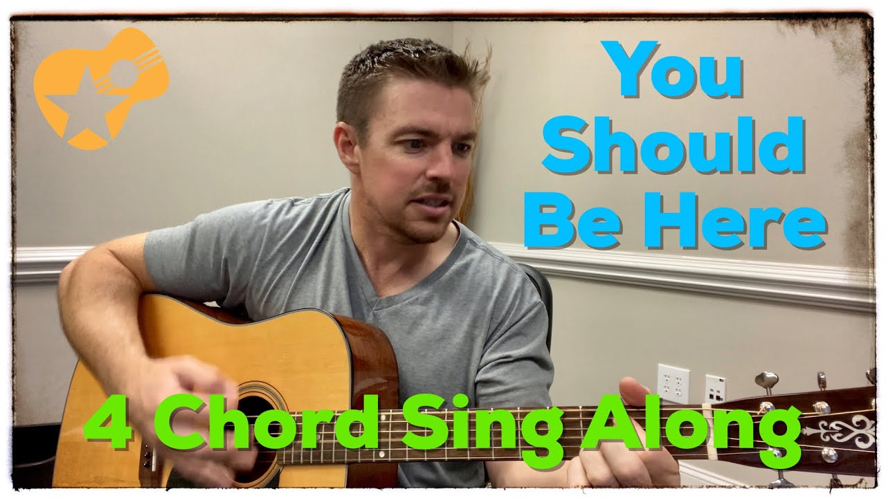 You Should Be Here | Cole Swindell | 4 Chord Songbook Sing Along