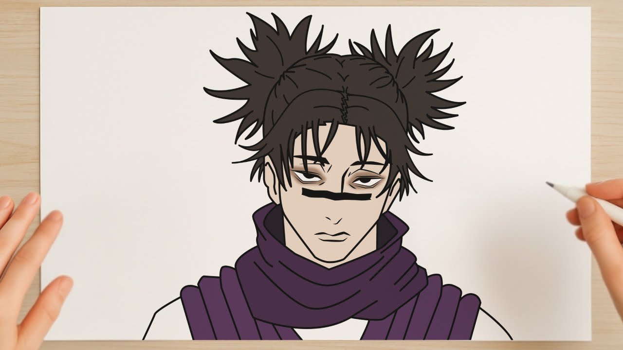 How to draw Choso from Jujutsu Kaisen | Step-by-Step Tutorial