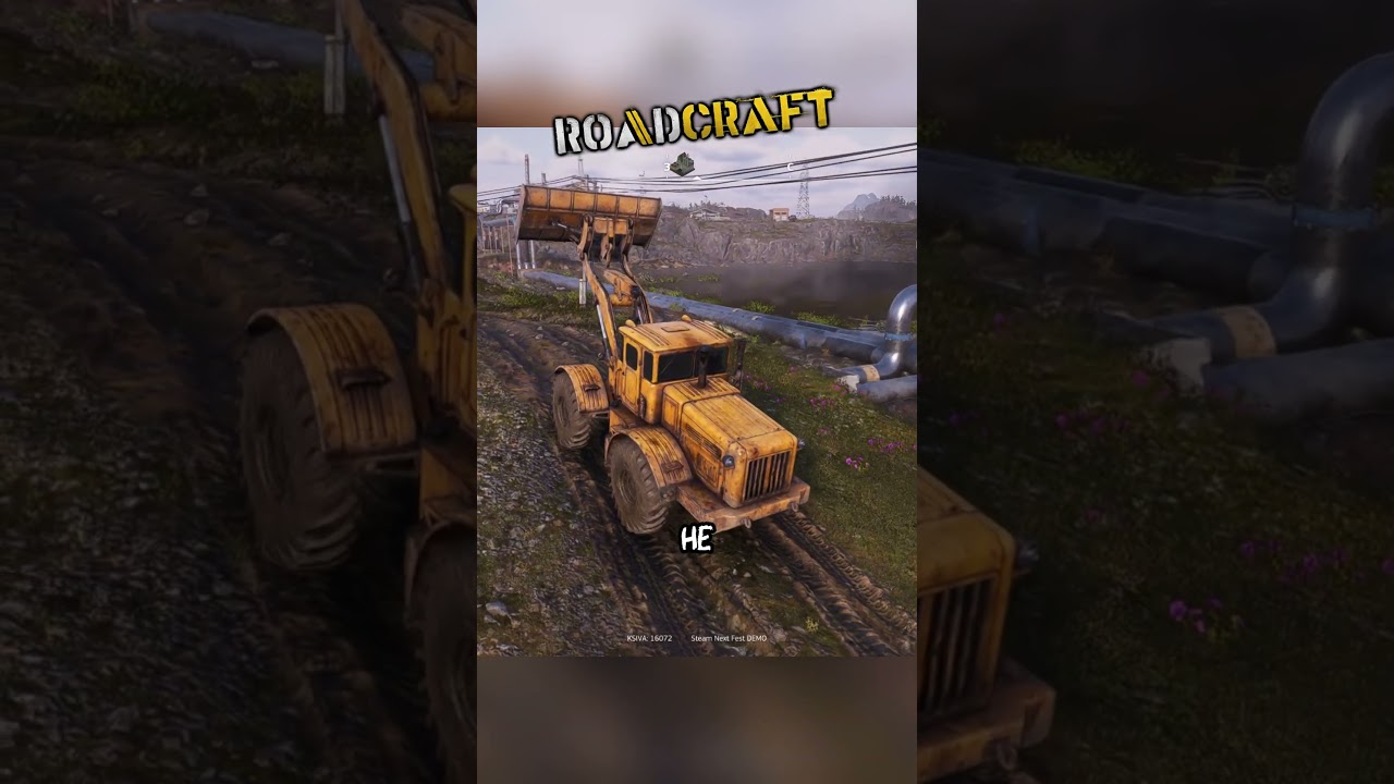 Оптимизация в RoadCraft #RoadCraft #игры  #обзор
