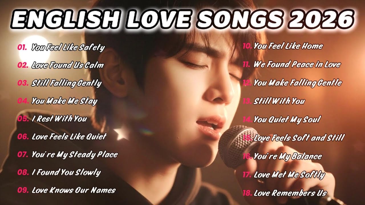 English Love Songs 2026 🎧 Gentle Whispers & Relaxing Romantic Playlist