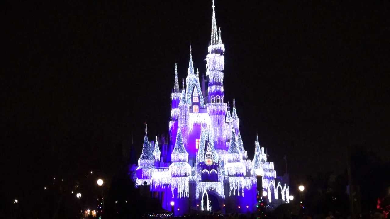 Magic Kingdom Celebrate the magic Castle Projection Show 2012