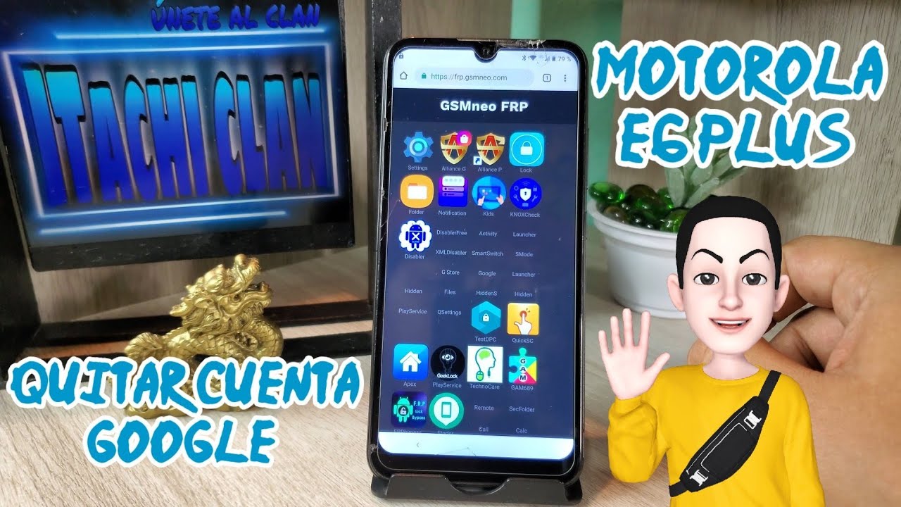 Quitar Cuenta Google Motorola E6 Plus Android 9.0 Último Método