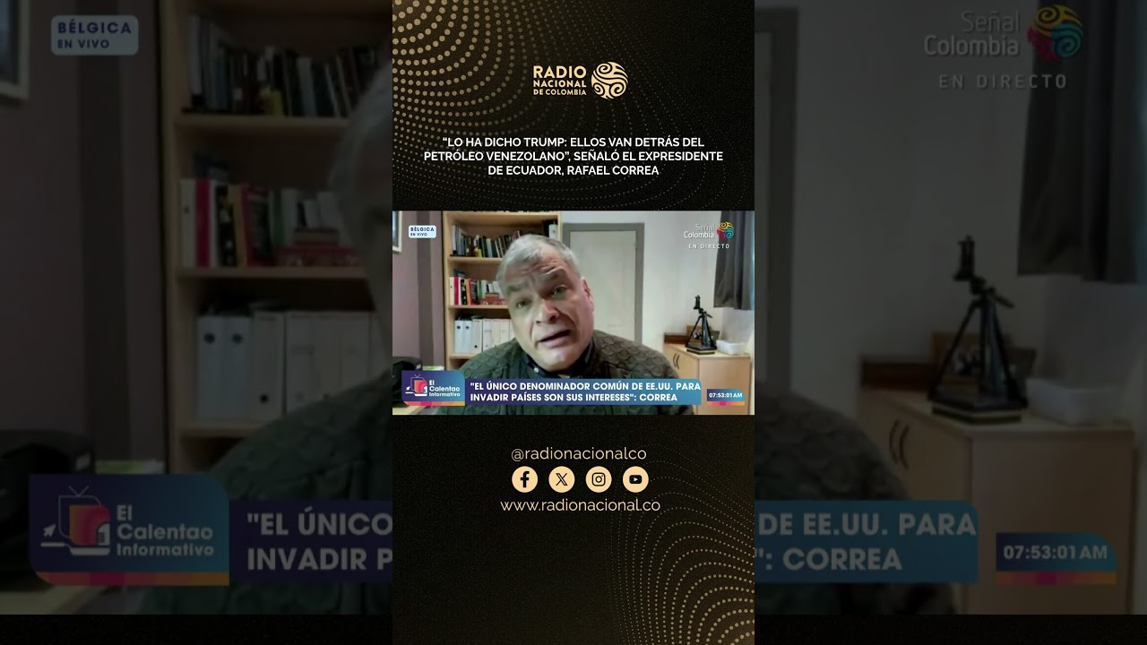 Rafael Correa afirmó que el interés de Estados Unidos sobre Venezuela es su petróleo.