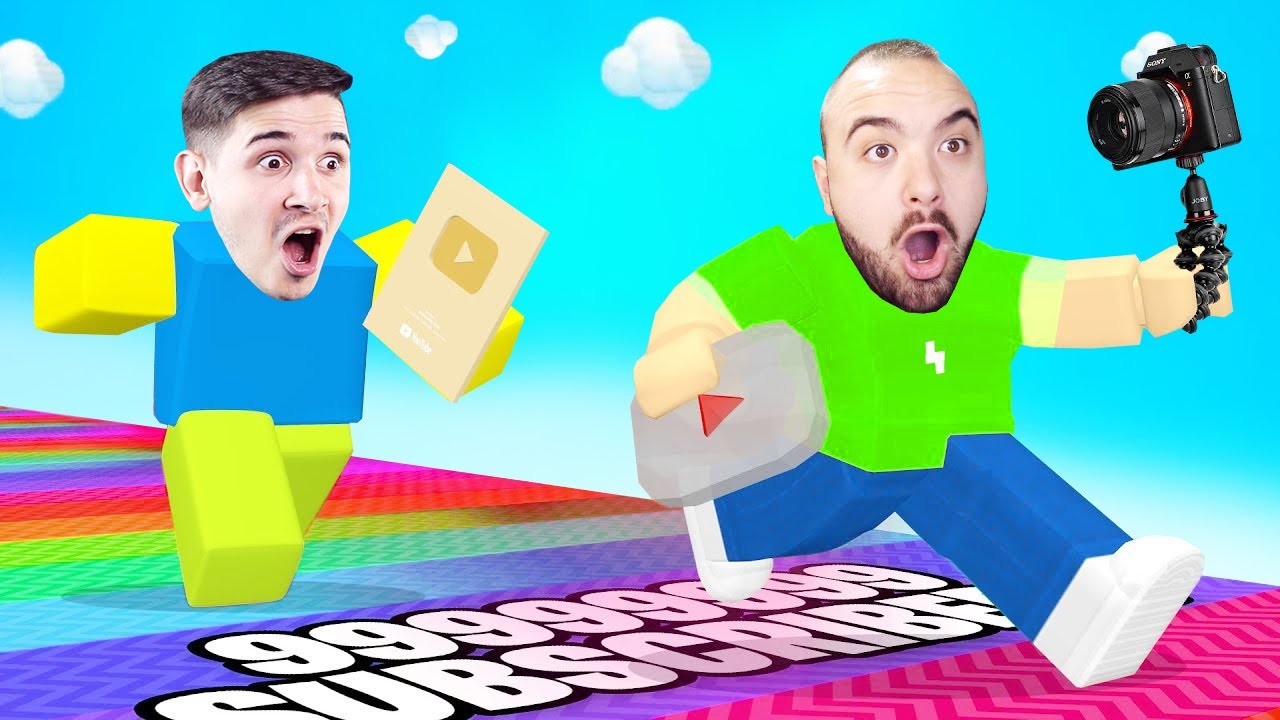 PRVI KO DOĐE DO CILJA POSTAJE YOUTUBER U ROBLOXU!! :O