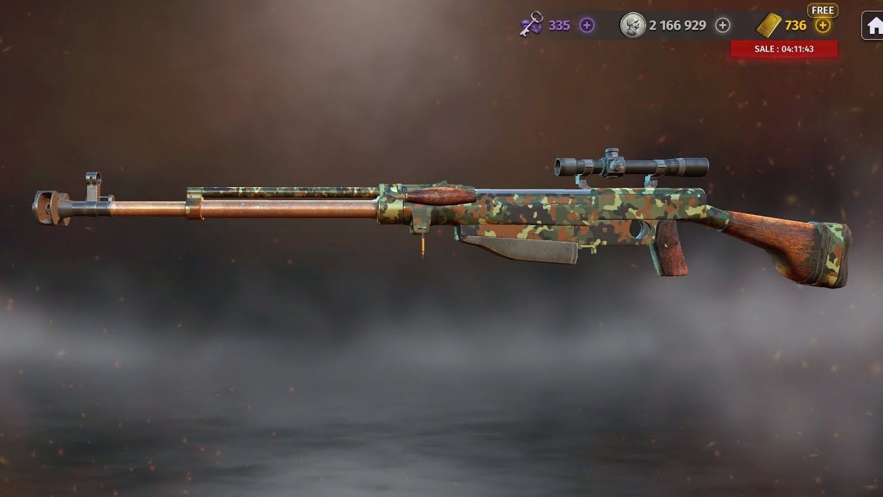 World War 2 Battle Combat Legendary Sniper rifle PTRS-41 MAX damage + Full Gadget Bomb mode Gameplay