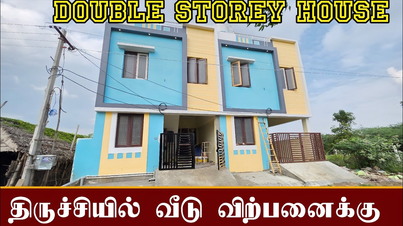 3 BHK double storey house for sale in trichy Bishop Heber college 