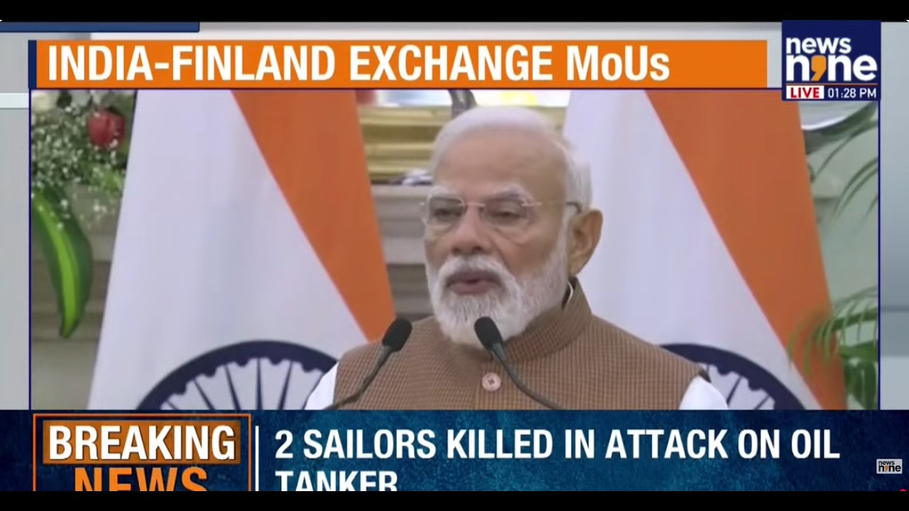 LIVE: India–Finland Sign Key MoUs | PM Narendra Modi Meets President Alexander