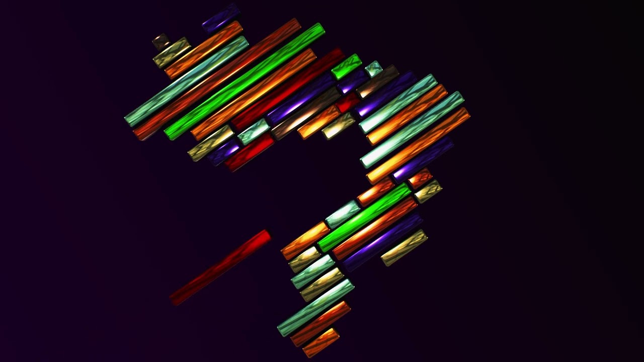 Vinheta SBT 1991 - Mapa do Brasil com música da HBO - Cinema 4D, U-Render, Fusion e Film Convert