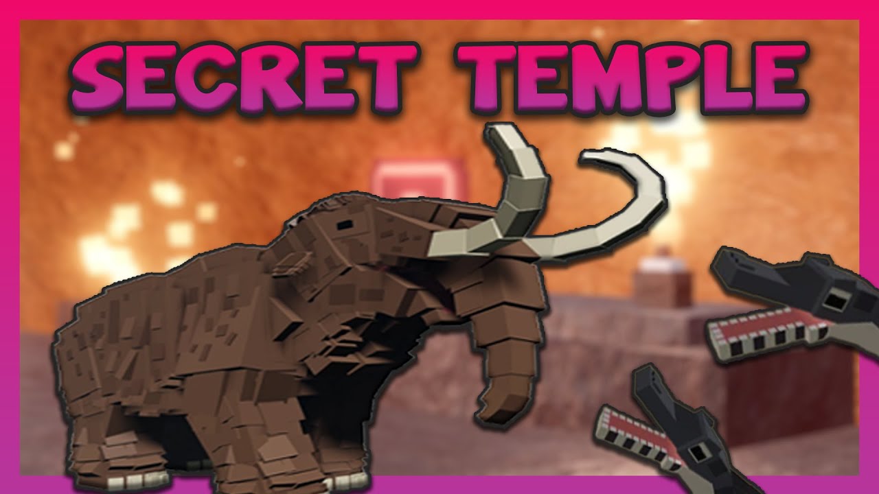 Я НАШЁЛ СЕКРЕТНЫЙ ХРАМ в DINOSAUR ARCADE! | Roblox Эпизод 9