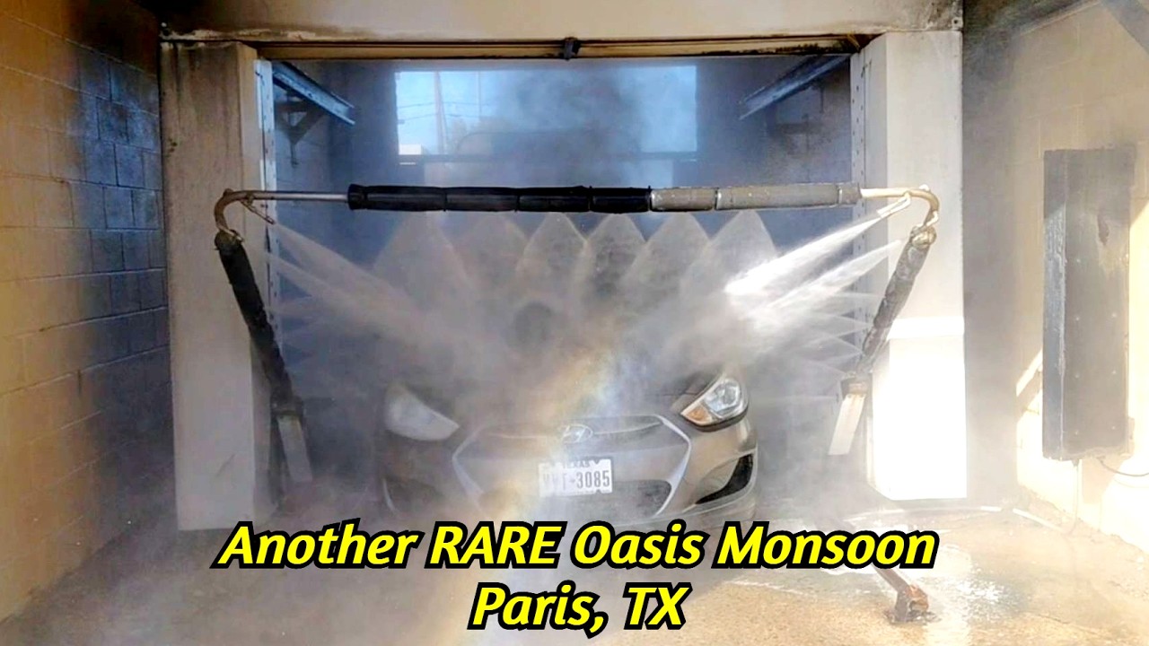No. 94 - Another RARE Oasis Monsoon At An Unnamed Car Wash - Paris, TX