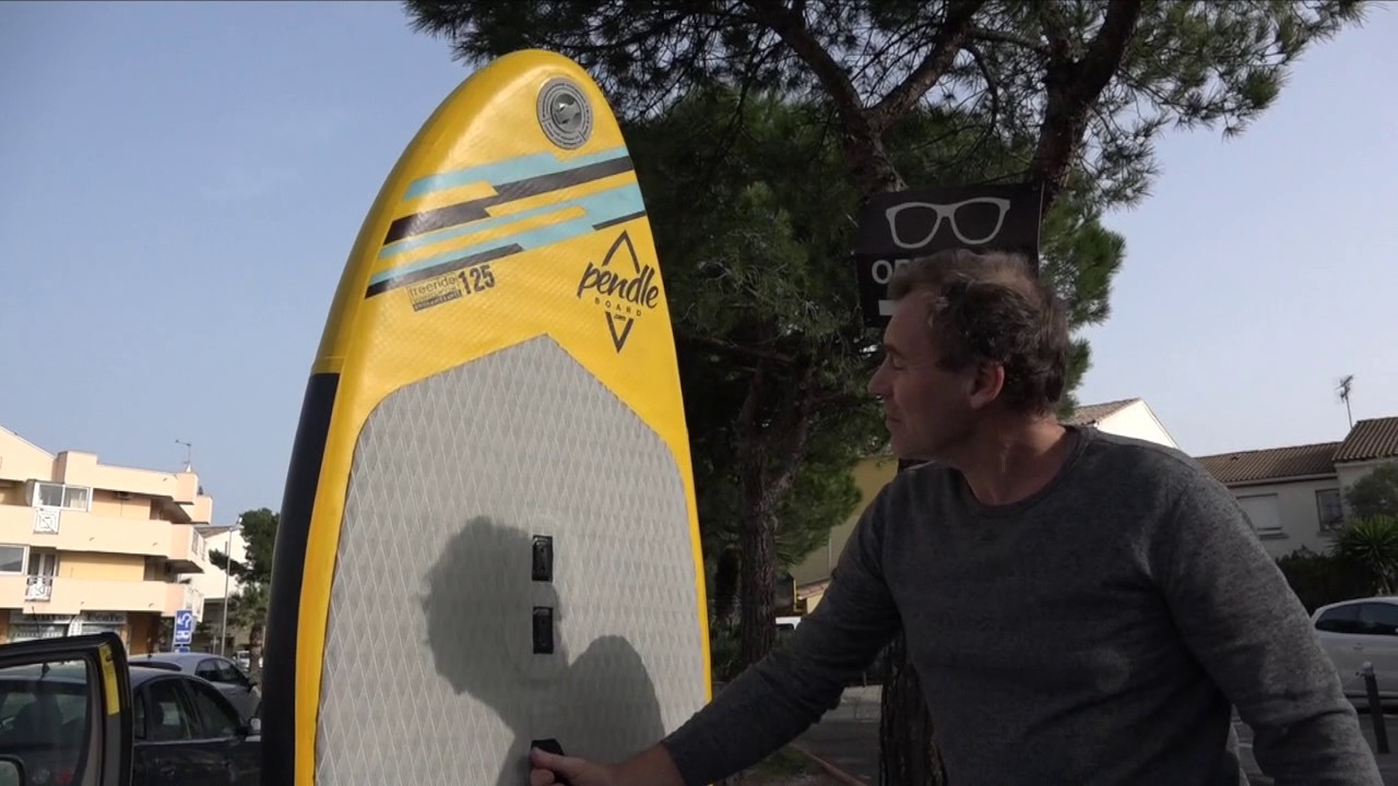 Hardtail Inflatable Windsurf Pendleboard - Freeride 125L